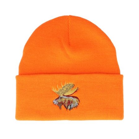 Hunter - Orange cuff Beanie - Real Moose Orange Cuff @ Hatstore