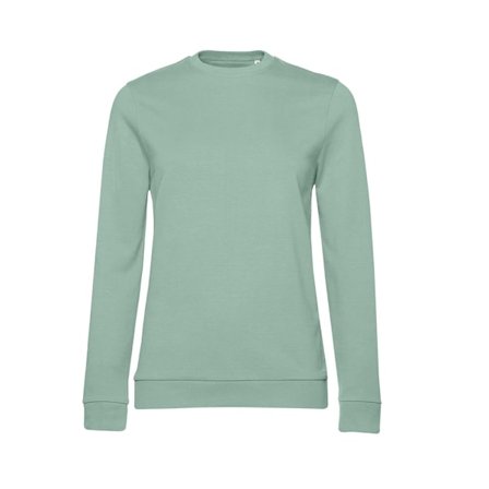 B&C Dam/Dam Set-in Sweatshirt S Khaki Green