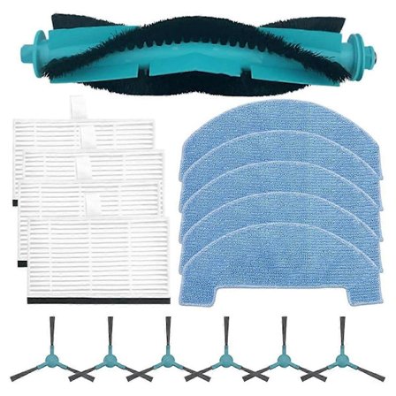 Til 2499 Ultra Home Avanceret Robotstøvsuger Hovedsidebørste Hepa Filter Moppeklud Reservedele