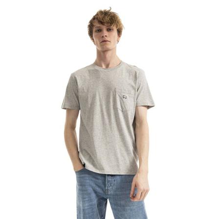 Woolrich, Szary Koszulka Pocket Tee Cfwote 0060Mrut 2926 103 S Szary, Mężczyzna, Rozmiar: XL