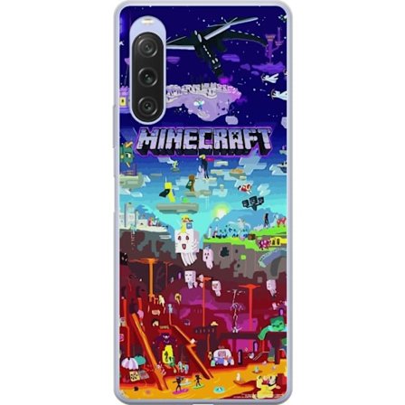 Kompatibelt Mobildeksel til Sony Sony Xperia 10 V Minecraft