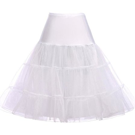 50-talls underskjørt Rockabilly Dress Crinoline Tutu for kvinner