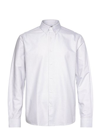 Mads Nørgaard | Cotton Oxford Sune Stripe Shirt Bd | L