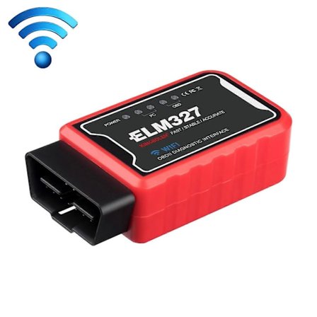 【Ny】 OBD II ELM327 WiFi Bil Feldiagnostikverktyg PIC25K80 Chip
