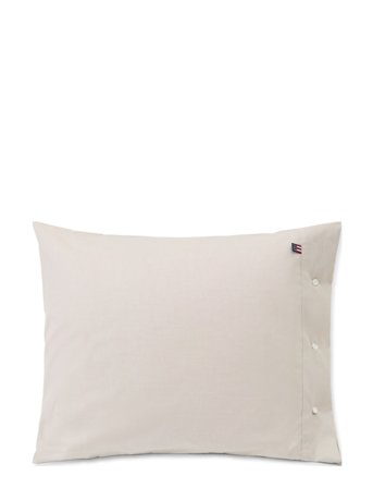 Lexington Home Pin Point Beige Cotton Pillowcase - Beige - 50X90CM