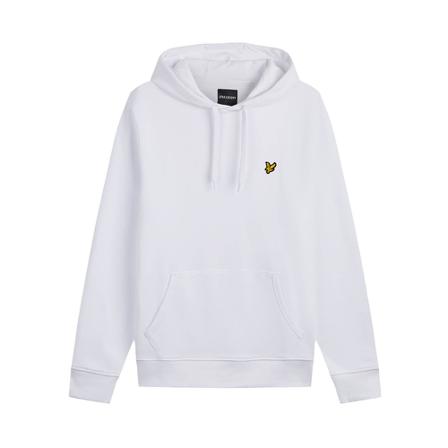 Lyle & Scott, Pullover Hoodie Wit, Heren, Maat:L,Katoen
