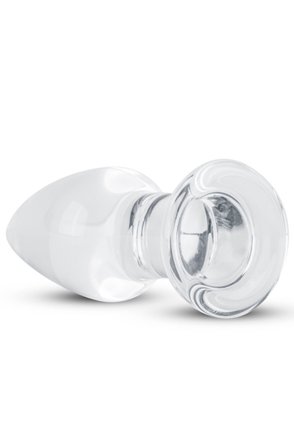 Kjøp Gildo Clear Glass Buttplug 10cm Ø3,9cm - Analplugg i glass | God pris