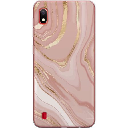 Kompatibel Mobilcover til Samsung Galaxy A10 Marmor Lyserød