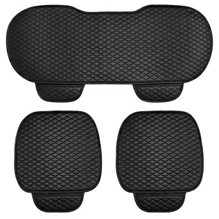 Four Season Anti Slip Bil Säte Klädsel PU Läder Säte kudde Universal Andas Säten Kåpa Protector Pad