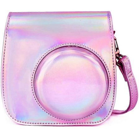 Fodral för Fujifilm Instax Mini 11 Mjukt Läderskydd med Axelrem