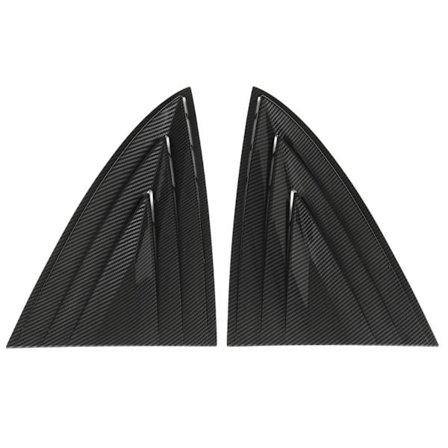 Tesla Model 3 Baksidevindu Louver Deksel Dekorativ Trim Erstatning