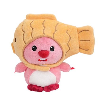 Sød bæver Loopy/snapper Kartun Pororo Den Lille Pingvin Luksus Legetøj Pink Bæver Plys