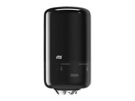 TORK Dispenser M1 Torkrulle mini svart - Lyreco - Städ och hygien - Toalettpapper och torkpapper - Hållare - Torkrullar