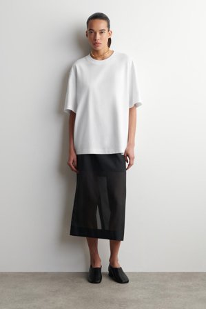 COS Oversized T-Shirt in White - Women