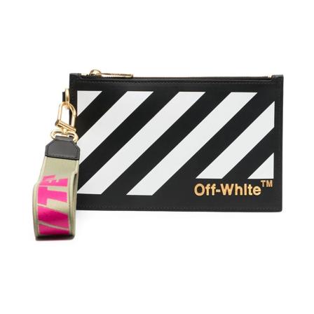 Off White Bags Sort, Dame Clutch, Størrelse: ONE Size