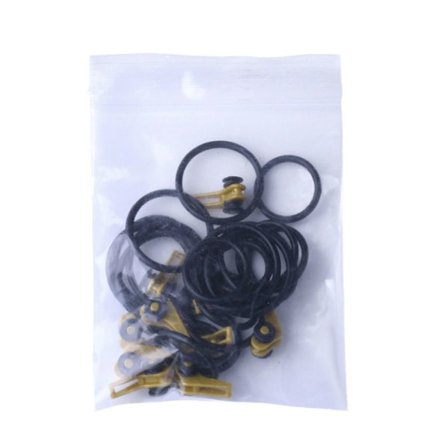 10 Stk Fiskekrog Sikker Holder GULD