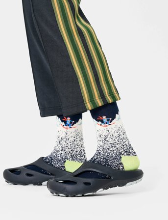 Happy Socks Snowy Night Sock - Navy - 41-46