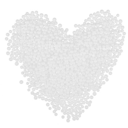 Säkkituolin täytemateriaali: EPS/EPP-hiukkaset, 3-5 mm, polystyreenihiukkaset (100 g)