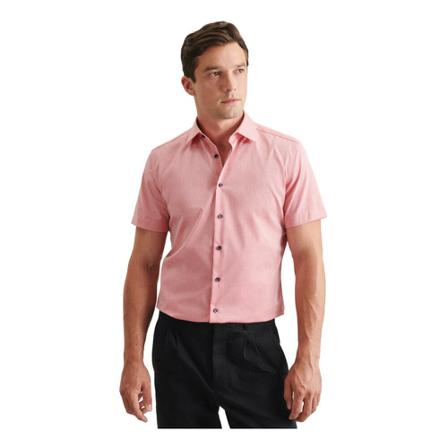 Seidensticker Business Shirt Slim , Rood , Heren , Maat: L