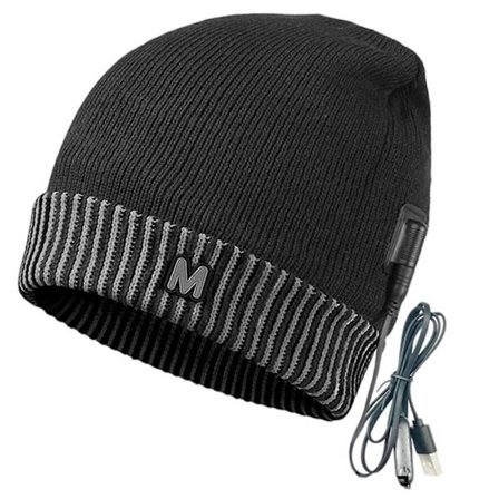 Åndbar USB Elektrisk Hue med Dødningehoved Hurtig Varme Løsning Udendørs Arbejde Vinter