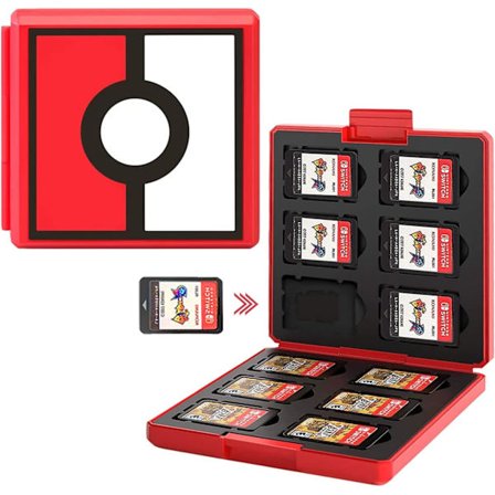 Nintendo Switch Lite NS-spill lagringsboks - rommer opptil 12 spill