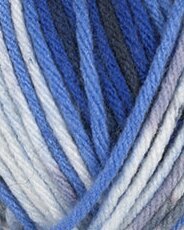 Lanka Sara 50 g Sininen multi-Viking of Norway