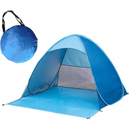 Utomhustält för camping, snabböppnande tält med bärväska för 2-3 personer