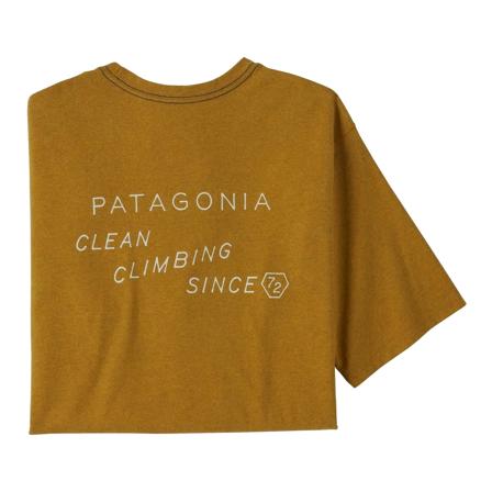 Patagonia, T-Shirts Żółty, Mężczyzna, Rozmiar: M