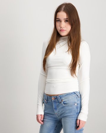 Sofie Schnoor PeluaSY T-shirt Long Sleeve Hvit T-skjorter Jente - Kids Brand Store