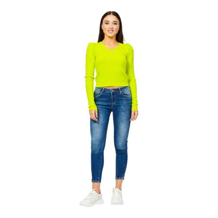 Fracomina, V-neck Knitwear Zielony, Kobieta, Rozmiar: S