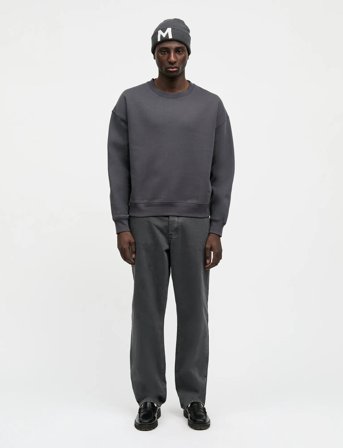 Mads Nørgaard Standard Luka Crew Sweat - Grey - XL