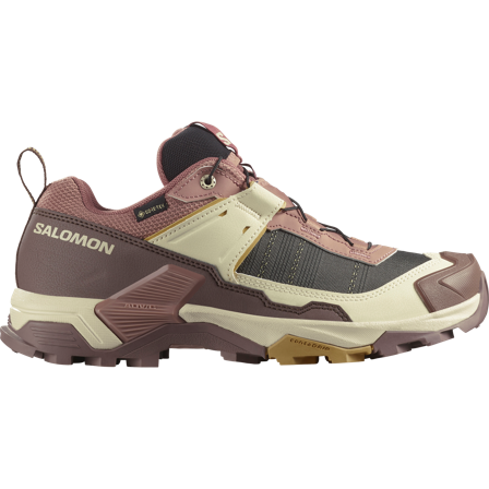Salomon - Buty do turystyki pieszej i wędrówek z plecakiem Obuwie X Ultra 5 Gtx W - Burlwood / French Roast
