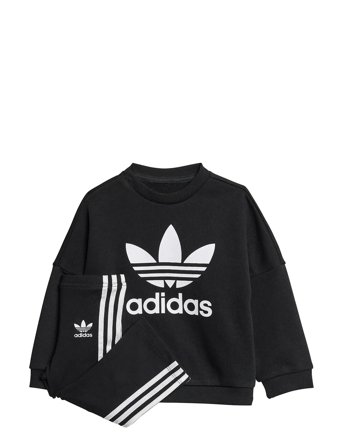 adidas Originals Loose Crew Set - Black - 80