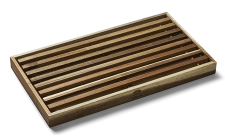 HOLM Skjærefjøl med smulebrett Akasie