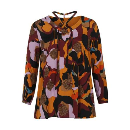 Adia Karon Bluse Brun, Dame
