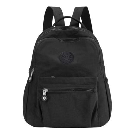 SUOCHU Ryggsekk Dame Lett Anti-sprut Nylon Outdoor Bag Vandring Camping Fjellklatring Bag Reiseryggsekk Dame - Perfet black