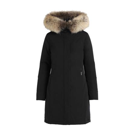 Woolrich Luxury Boulder Frakke Sort, Dame Vinterjakker