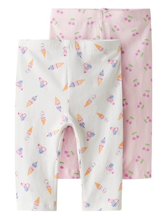 name it | Nmfvivian 2P Aop Capri Legging | 104