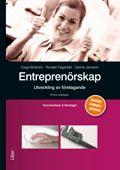 Entreprenörskap, utveckling av företagande, Kommentarer och lösningar, ISBN: 9789147116270