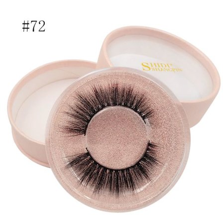 Patie-Minerals 3D-Lösögonfransar av Minkhår