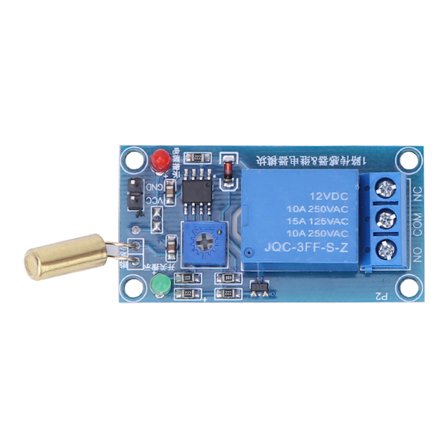 SW-520 Vippesensor 12VDC Relémodul Utstyrs Vippe Dump Beskyttelse Alarm Trigger Modul