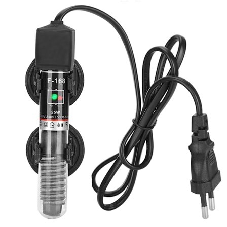25W Akvaarion lämmitin räjähdyssuojattu vakiolämpötila EU-pistoke 220V 240V
