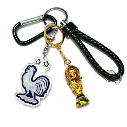 Fotball Souvenir Nøkkelring - Frankrike Nøkkelring CharmA 2022 Qatar VM