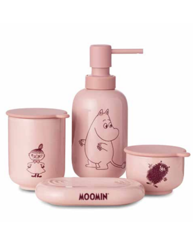 Mummi Såpeskål i keramikk, rosa