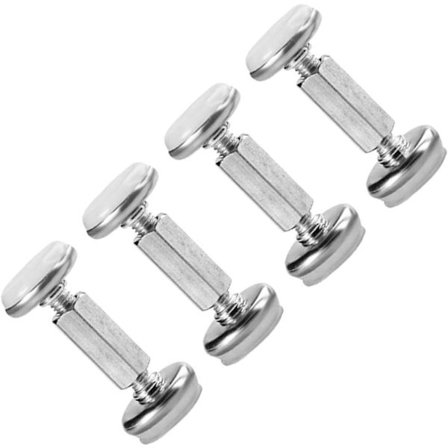 4 stk (Sølv) Anti-kollisjons Stabilisator Sengeside Fikser