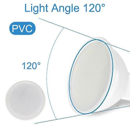 10 st LED-lampa GU10 MR16 E27 E14 LED Dimbar Spotlight 6W 3W 8W 220V AC12V Spot LED-lampa Lampada Bombillas kall varmvit Varmvit