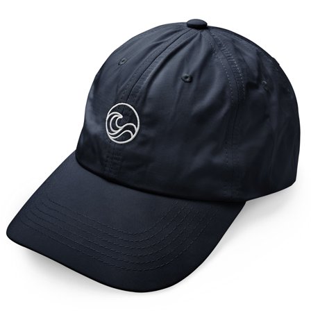 Waykins | Gorra de nailon con logo azul marino para hombres - Gorras para hombre