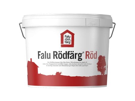 Falu Rödfärg Fasadfärg, Original helmatt, 5L, Röd, Färg & tapeter
