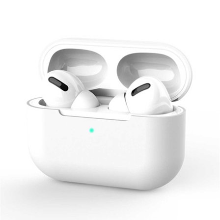 Hvide Apple AirPods Pro Case Case ShockProof Beskyttelseskasse