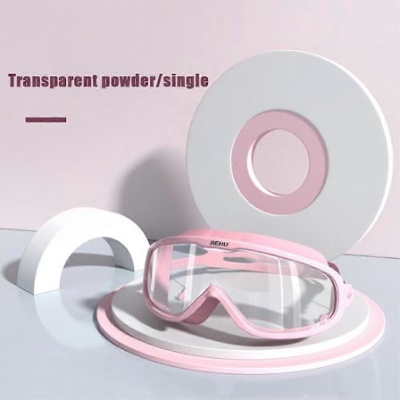 Anti-dugg Svømmebriller Voksne Vanntett Stor Ramme Svømme Dykkebriller